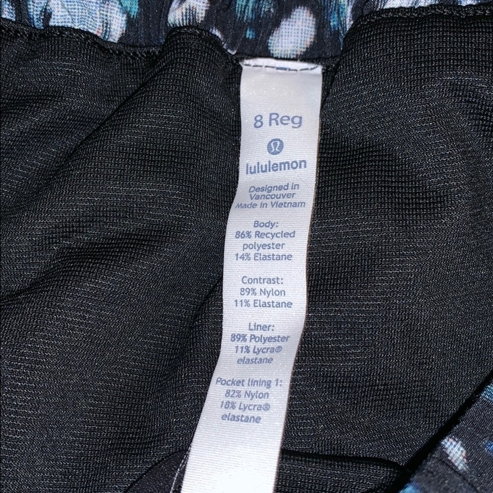 Lululemon shorts size-size 8reg